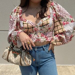 Like new for love & lemons bustier top